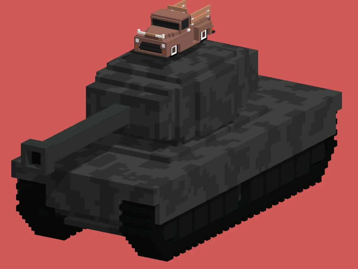 Tank (Smashy Road Wanted 2 Mystery Vehicle) Smashy Road Wikia Fandom