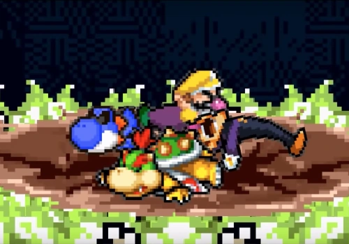 Bowser Jr's Separation Story! Crashing on Yoshi's Island! | Super