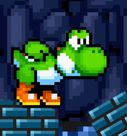 super mario world yoshi sprite