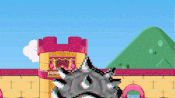 Metal Bowser's punch in the 2015 series.