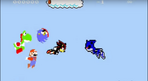 Mario, Sonic, Shadow and Yoshi vs