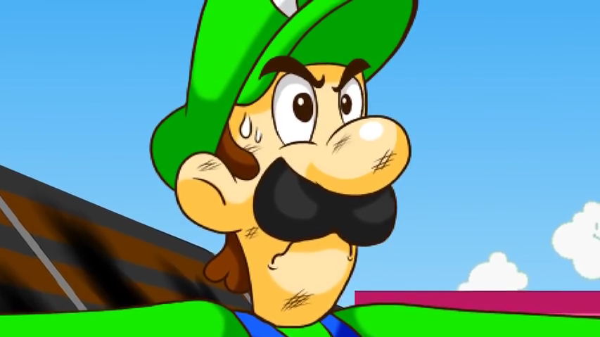 super mario bros 1 luigi