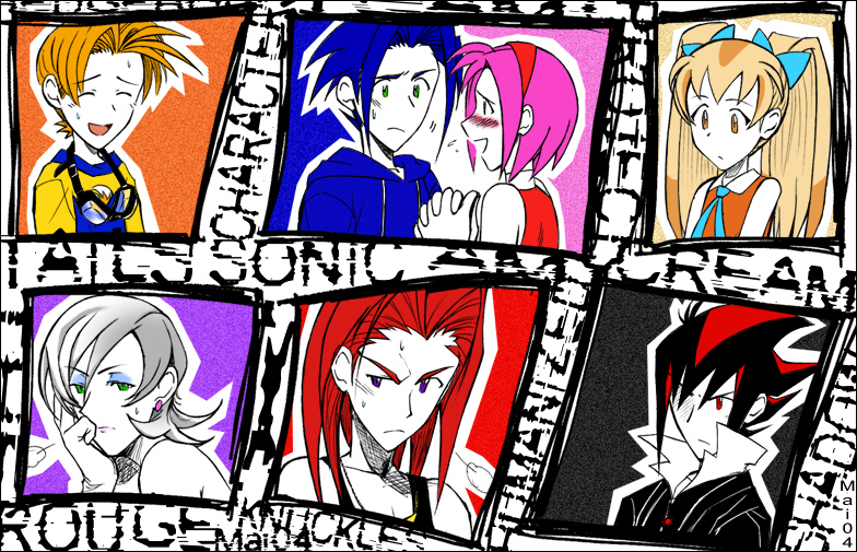 Sonic anime style - 9GAG