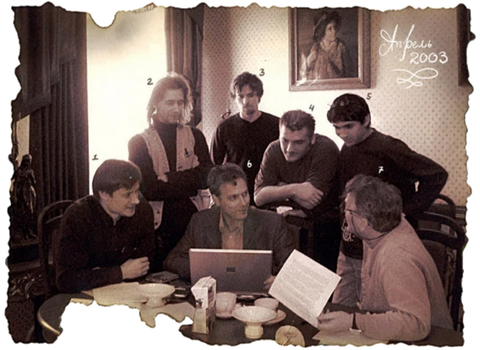 Работа над «Смешариками», 2003 год