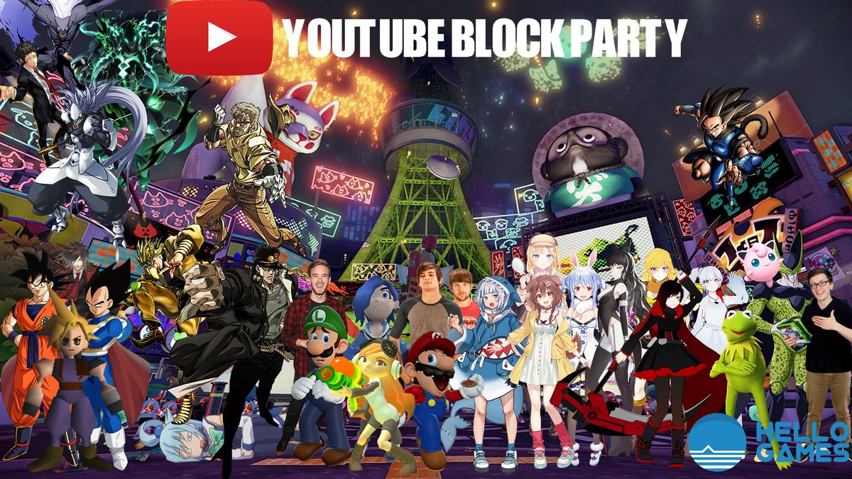 YouTube Block Party | SMG4 Fanon Wikia | Fandom