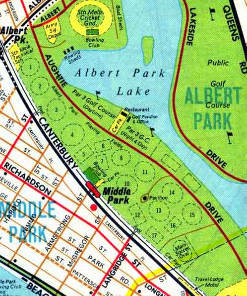 Albert Park Lake Map Middle Park | South Melbourne Hellas Wiki | Fandom