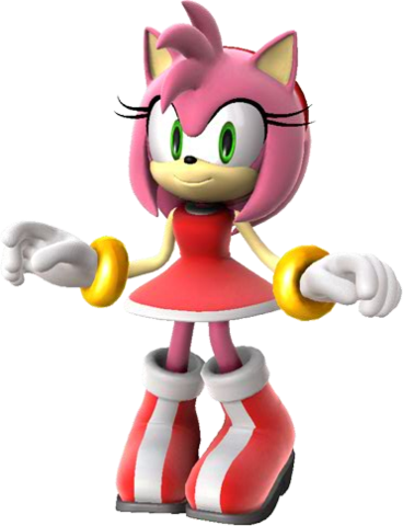 Amy Rose Sonic Png, Transparent Png - 1000x1418 PNG 