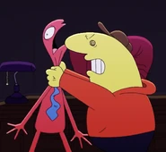 Allan being choked to death by Charlie.