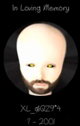 Second photoshopped image of him in end credits.