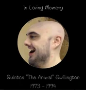 Photoshopped image of him in end credits