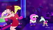 Smormu trying to cheer up Pim
