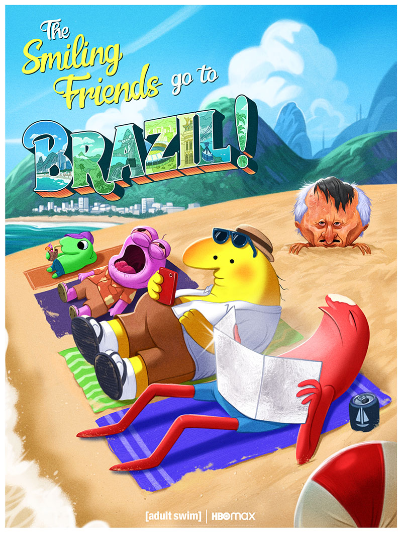 Smiling Friends - Vocês são turistas? (Dublado PT-BR) 