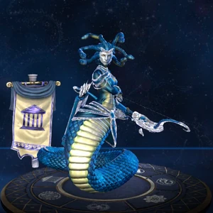 Medusa Diamante no Jogo