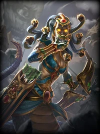 Medusa MortalCoil Card
