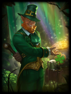 T Loki Leprechaun Card