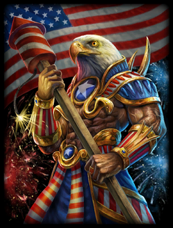 T Ra2 Ra-Merica Card