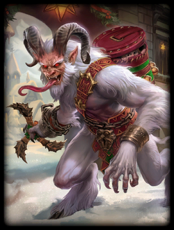 T Cernunnos Krampus Card