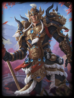 T ErlangShen RegalWarrior Card