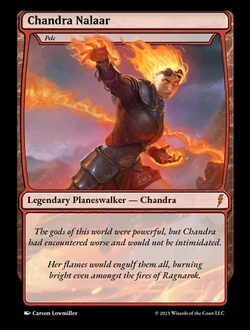 Chandra Nalaar Pele Crossover - Magic: The Gathering Event
