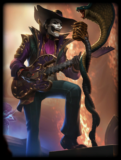 Voodoo Rock Baron Samedi Exclusive - Viewer Pass