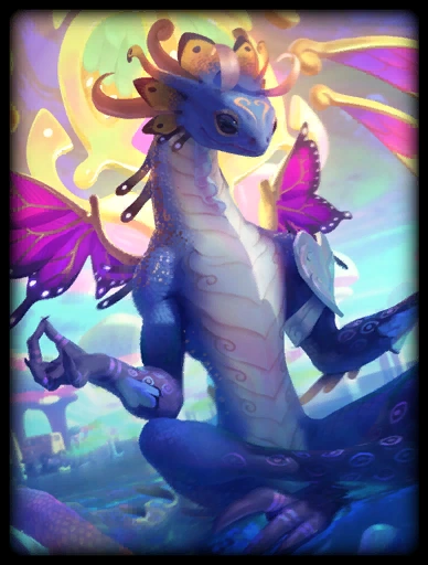 The Magic Dragon Skin card