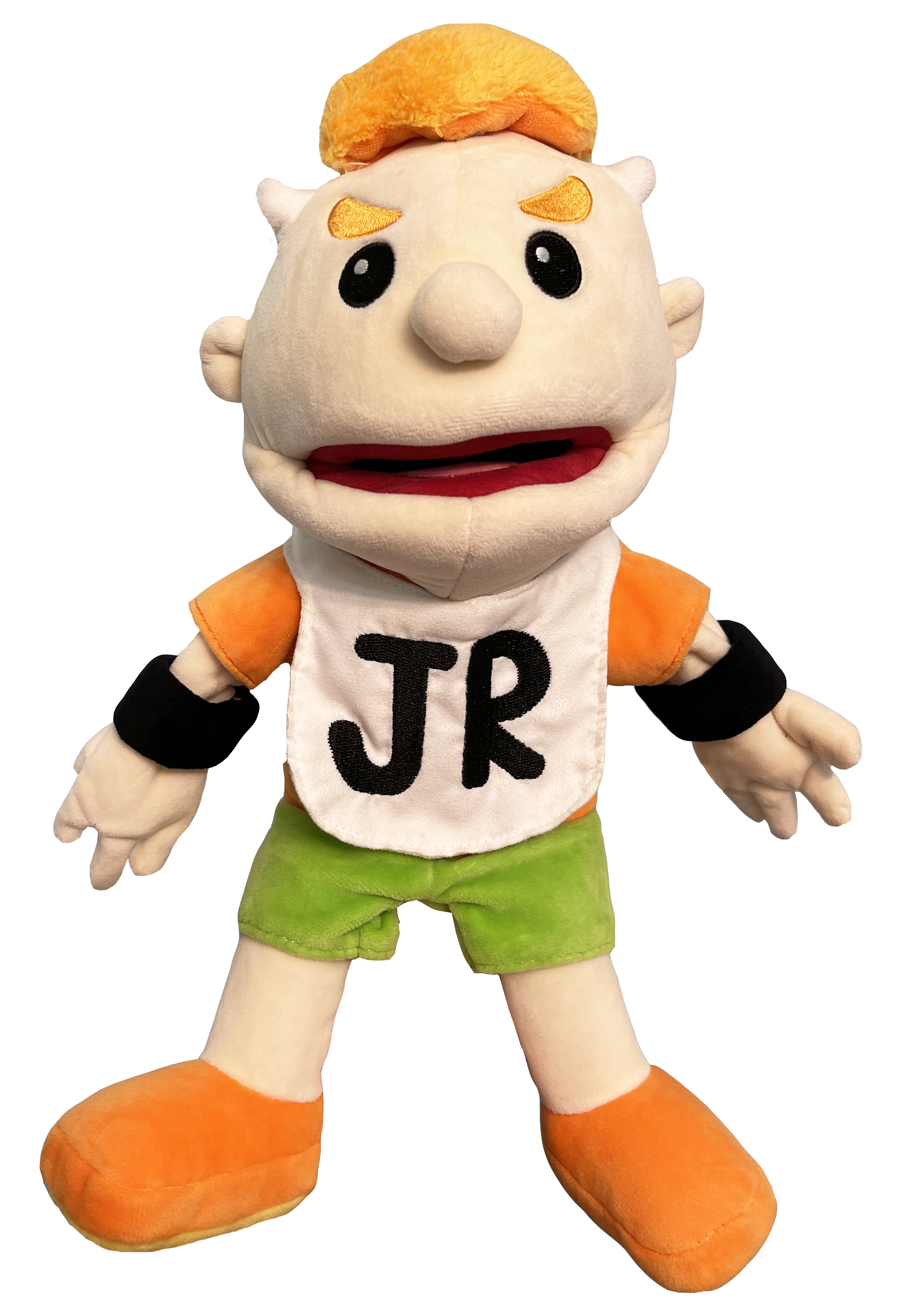 Chef Jeffy Junior Cartoon Hand Puppet Plush Toy Soft Stuffed