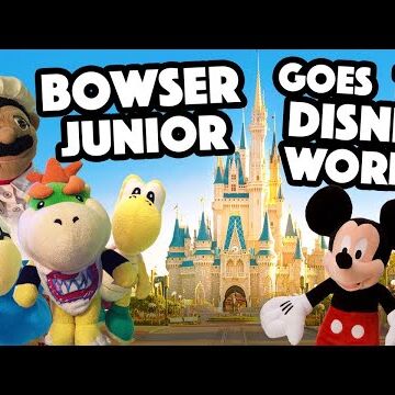 Bowser Junior Goes To Disney World Part 1 Supermariologan Wiki Fandom
