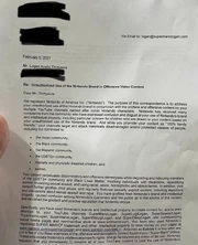 Cease and Desist Letter 1
