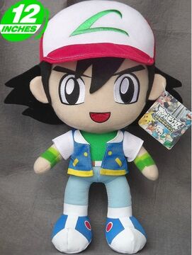 Ash ketchum plush new arrivals