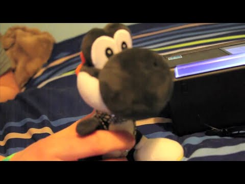 Black yoshi plush sml store