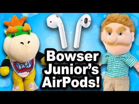Arne kæmpe rod Bowser Junior's AirPods! | SuperMarioLogan Wiki | Fandom