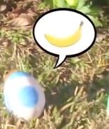 Wanting a banana