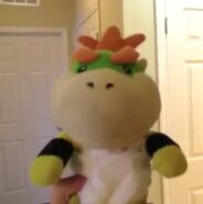 Bowser Junior in a diaper