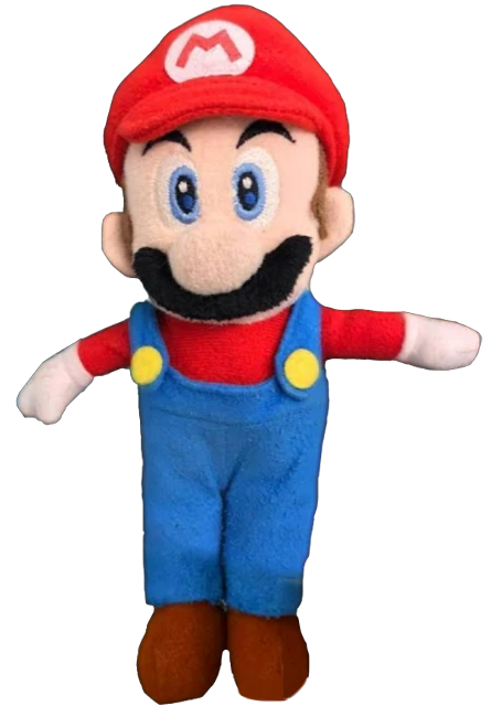 mario plush from sml