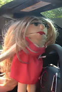 Margot as "Barbie"