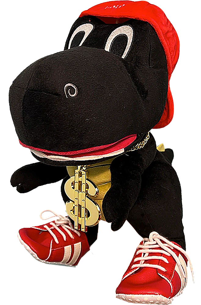 Black yoshi hot sale plush sml