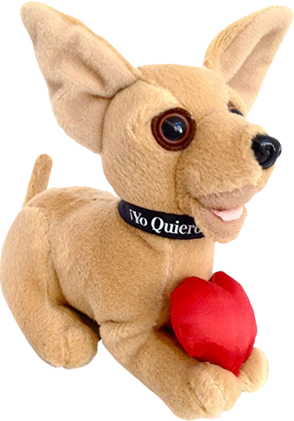 stuffed taco bell dog