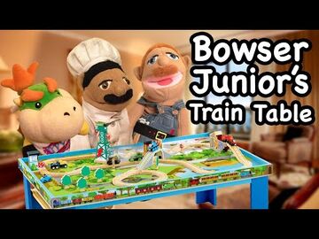 Bowser jr train table deals