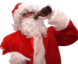 Alcoholic Santa