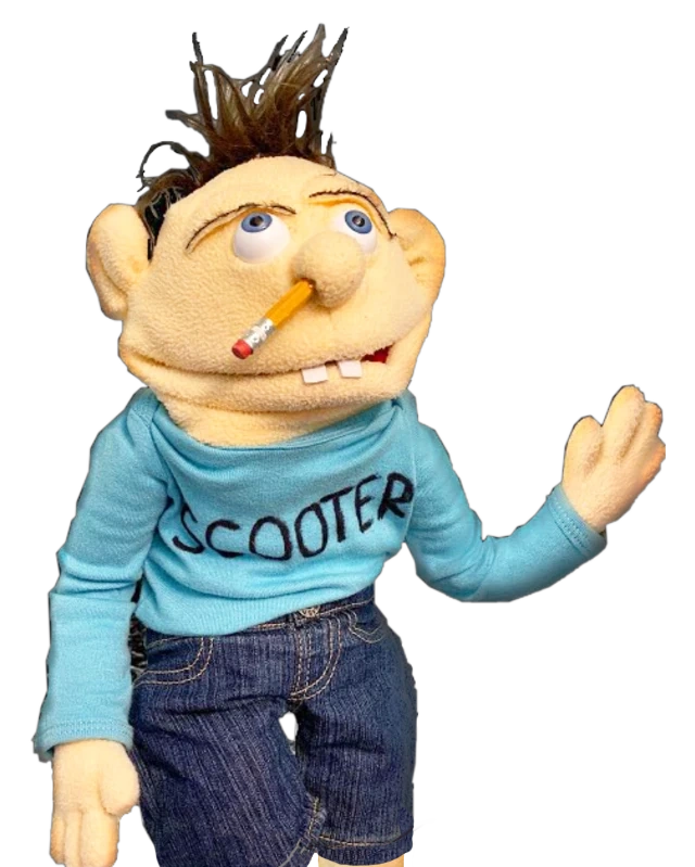 Scooter Puppet