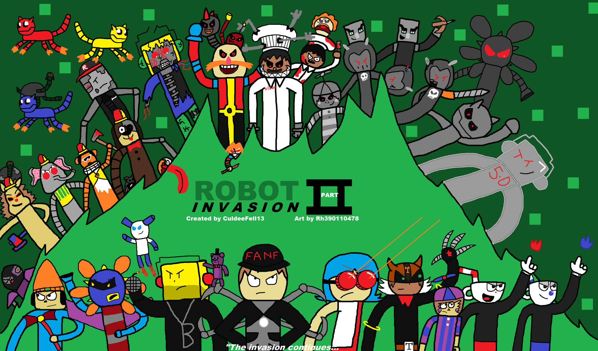 Robot Invasion Part Ii Sml Fanon Wiki Fandom - the fiend attack theme roblox id