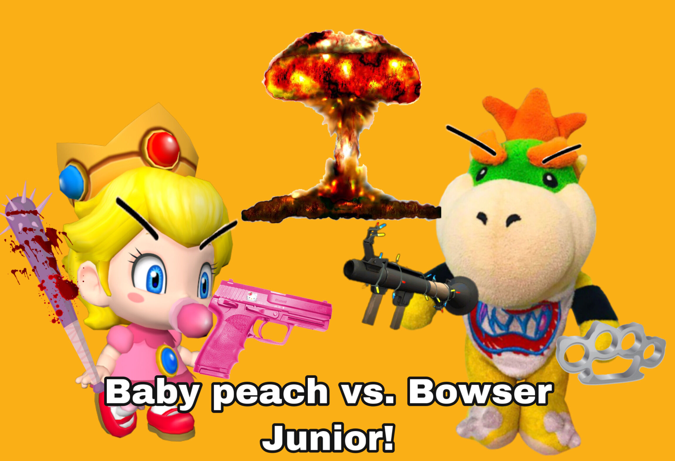 baby bowser vs bowser jr