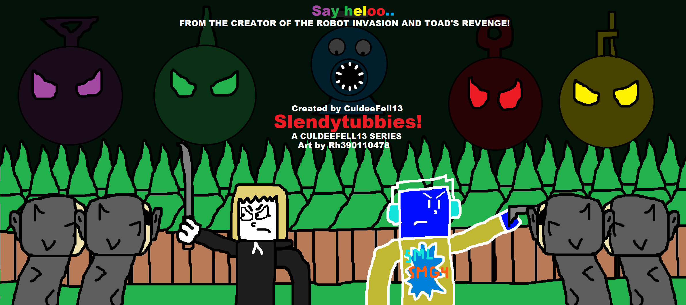 Slendytubbies 2D Pack - Roblox