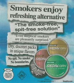 what happens if you swallow dipping tobacco Smokeless Tobacco