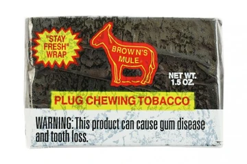 tobacco plug Brown's Mule | Smokeless Tobacco Wiki