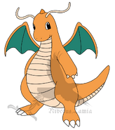 Dragonite by niveouslamia-d4visii