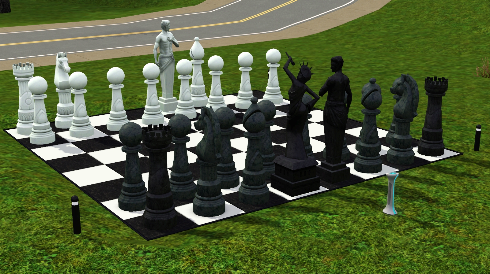 Real Life Chess Pieces