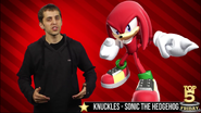 #3: Knuckles, Sonic the Hedgehog