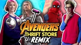AVENGERS THRIFT STORE CHALLENGE (Squad Vlogs)