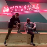 Shayne Topp with Damien Haas in 2019